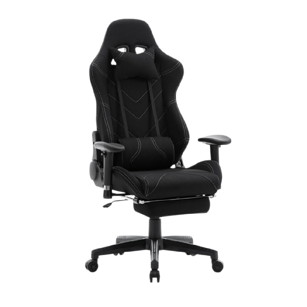 Titre technique : Chaise de bureau ergonomique avec soutien lombaire et confort optimal