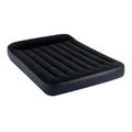 Matelas gonflable noir avec surface striée